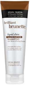 JOHN FRIEDA BRILLIANT BRUNETTE LIQUID SHINE ILLUMINATING SHAMPOO - 250ml R$ 35,00